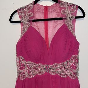 IZILADY Beaded Formal Gown. Size US 14.